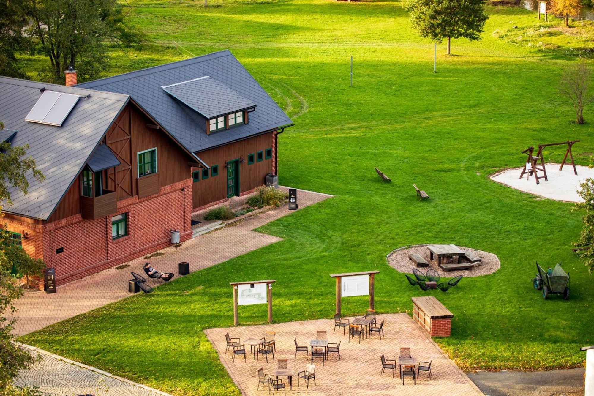 Mlýn Vodníka Slámy - Penzion Háj ve Slezsku Exteriér fotografie